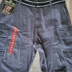 Iron Co. Cargo Shorts Size 34